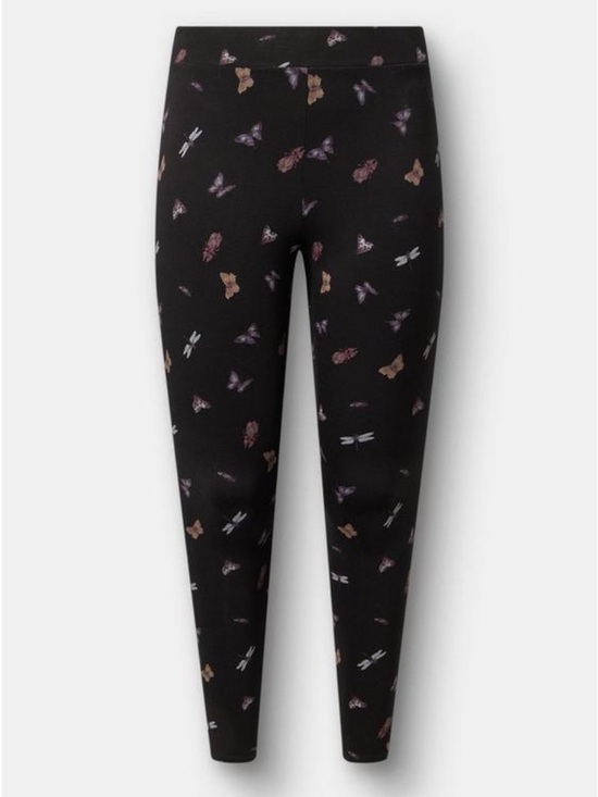torrid Pants - Torrid Nightfall Legging Tiny Insects Black - Size 0 (12) - NWT
